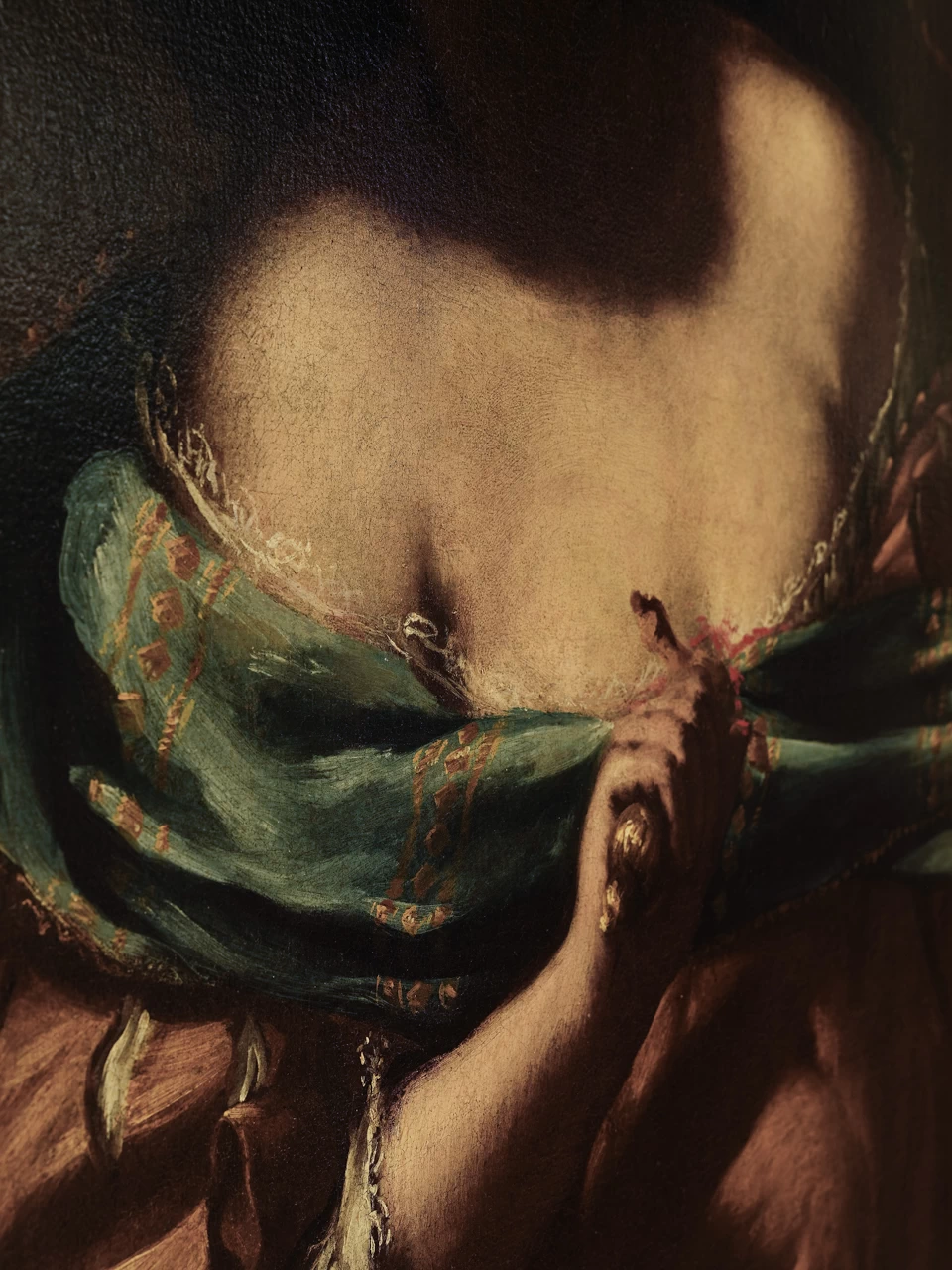 Suicidio di Lucrezia - Palazzo Lanfranchi, Pisa, dettaglio